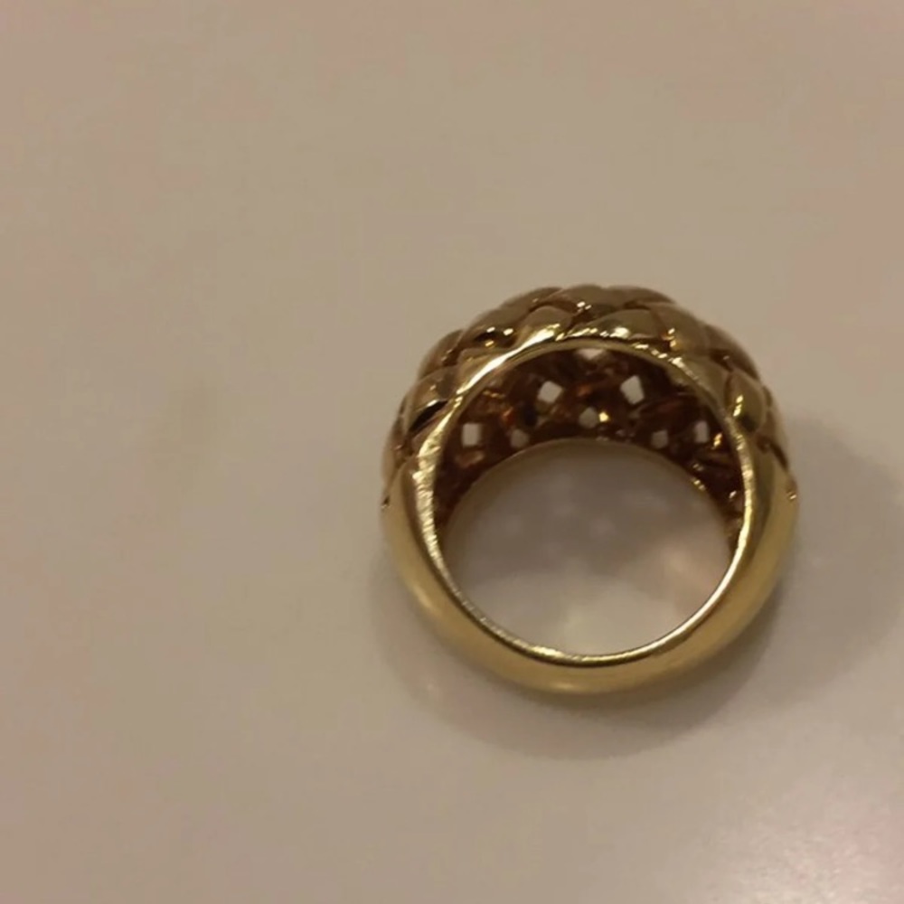 Tiffany & co 18k basket ring 7 - Picture 4 of 4